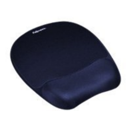 Fellowes | Foam mouse pad with wrist support | Mouse pad with wrist pillow | 202 x 235 x 25 mm | Sapphire 9172801 043859589074