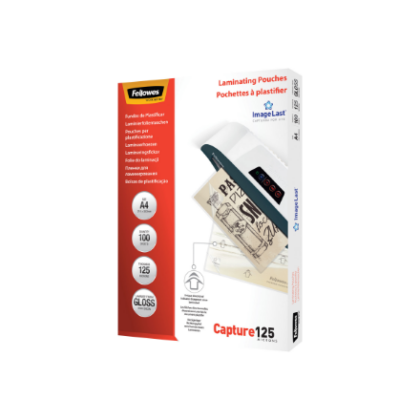Fellowes | Laminating Pouch PREMIUM | A4 | Glossy | Thickness: 125 micron
