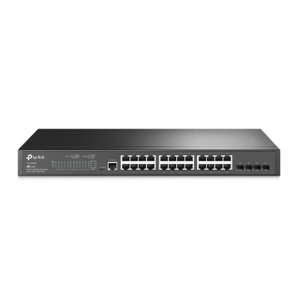 TP-LINK | JetStream L2 Switch | TL-SG3428 | Web Managed | Rackmountable | SFP ports quantity 4 | Power supply type Single SG3428 1210002611886