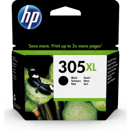 HP 305XL High Yield Black Original Ink 3YM62AE#UUS 193905429288