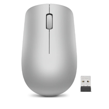 Lenovo | Wireless Mouse | 530 | Optical Mouse | 2.4 GHz Wireless via Nano USB | Platinum Grey | 1 year(s) GY50Z18984 195042086317