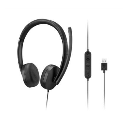 Lenovo Headset | USB-A Stereo Gen 2 | Built-in microphone | Wired | Black 4XD1P83425 195892101550