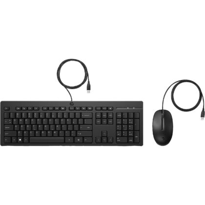 HP 225 Wired Mouse and KB G2 (EN) AX2Y7AA#ABB 198701790884