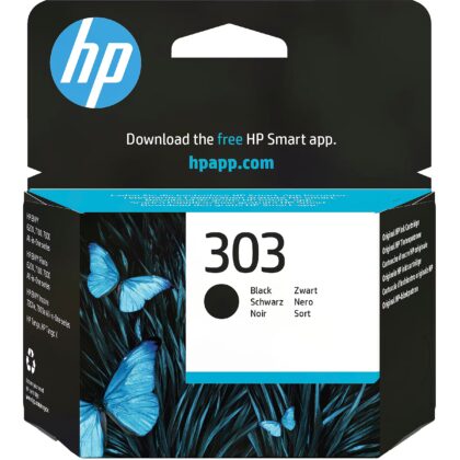 HP 303 Black Original Ink Cartridge T6N02AE#LS3 199764694607