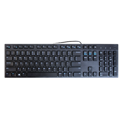 Dell | KB216 | Keyboard | Wired | Lithuanian | Black 580-ADHY_LT 2000001049457