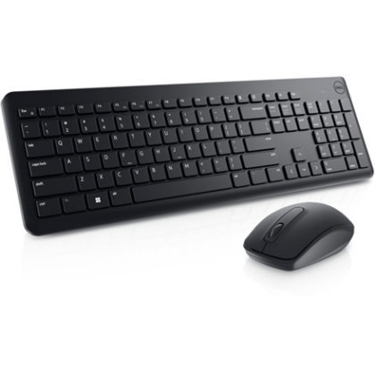 Dell | KM3322W | Keyboard and Mouse Set | Wireless | Mouse included | Batteries included | Wireless connection | Lithuanian | Black 580-AKFZ_LT 2000001254370