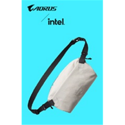 Gigabyte | AORUS Intel | Sling Bag | Grey 20MB1-GU07303-1E 2000001418840