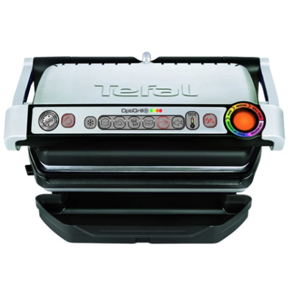 TEFAL | OptiGrill+ + Waffle plate set | GC716D12 | Electric Grill | 2000 W | Silver GC716D 3168430281202