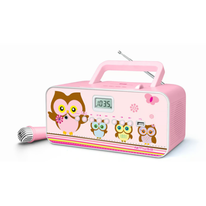 Muse | M-29KP | Portable radio CD/MP3 player with USB | 30 W | Pink/Image M-29KP 3700460205409