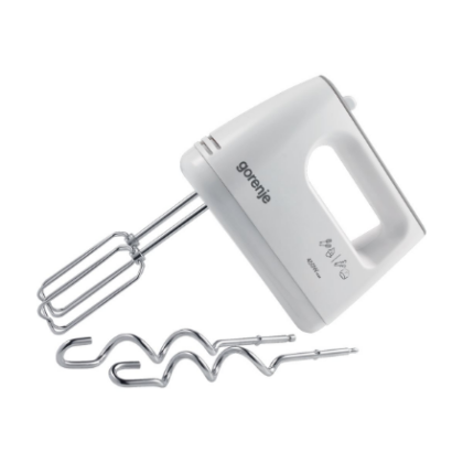 Gorenje | Mixer | M420CW | Hand Mixer | 450 W | Number of speeds 5 | Turbo mode | White M420CW 3838782393037