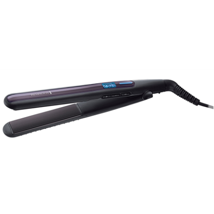 Remington | Hair Straightener | S6505 | Warranty 24 month(s) | Ceramic heating system | Display Yes | Temperature (min) 150 °C | Temperature (max) 230 °C | Black S6505 4008496818259