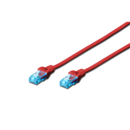 CAT 5e U-UTP | Patch cord | PVC AWG 26/7 | Boots with kink protection