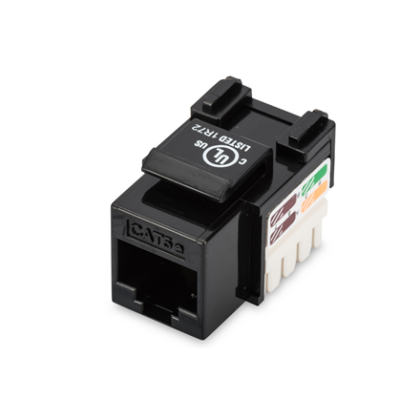 Class D CAT 5e Keystone Jack | DN-93501 | Unshielded RJ45 to LSA | Cable installation via LSA strips
