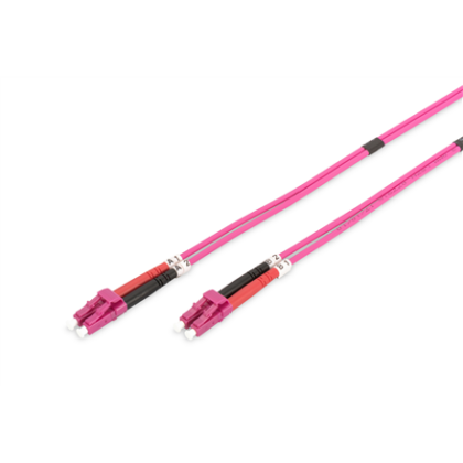 Digitus Fiber Optic Multimode | DK-2533-03-4 | Patch cord | Length 3 m | Erika violet DK-2533-03-4 4016032308812