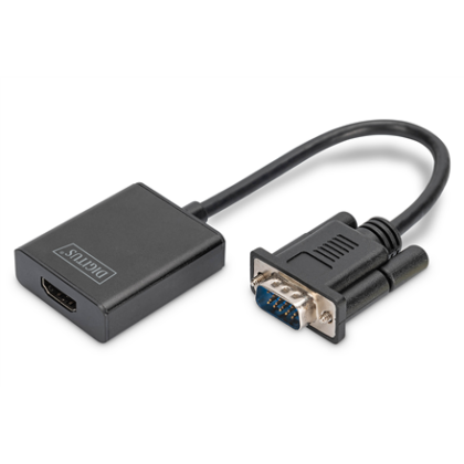Digitus | VGA - HDMI Converter | DA-70473 DA-70473 4016032444213