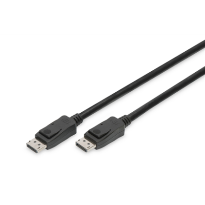 Digitus | DisplayPort Connection Cable | AK-340106-030-S | DisplayPort to DisplayPort DisplayPort Male (Version 1.3/1.4) | DisplayPort Male (Version 1.3/1.4) AK-340106-030-S 4016032450306