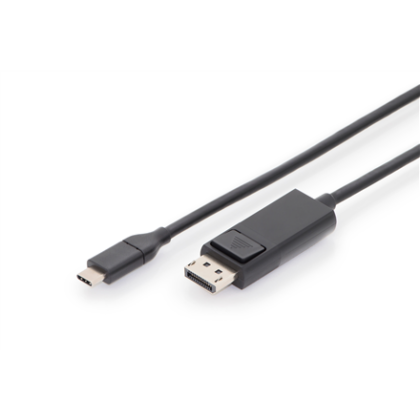 Digitus | USB Type-C adapter cable | AK-300333-020-S | USB-C | DisplayPort | USB-C to DP | 2 m AK-300333-020-S 4016032451365