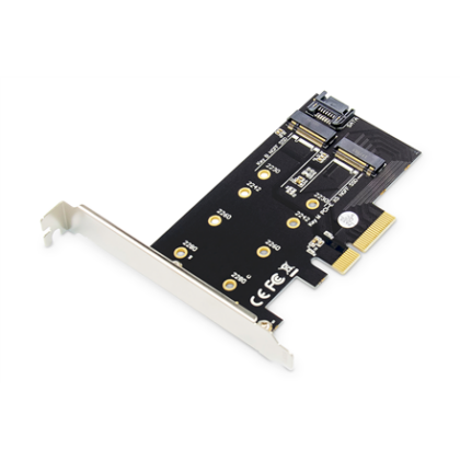 Digitus | M.2 NGFF / NVMe SSD PCI Express 3.0 (x4) Add-On Card | DS-33170 DS-33170 4016032464419