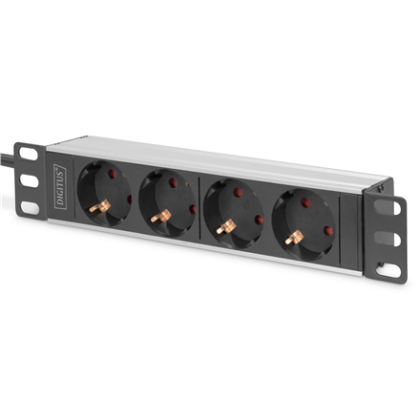 Digitus | 10” Socket Strip with Aluminum Profile