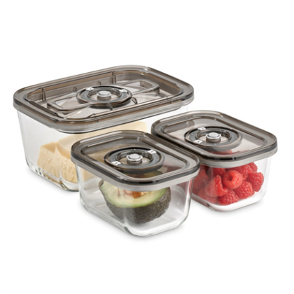 Caso VacuBoxx Eco Set | Caso | VacuBoxx Eco Set | 1177 | 3 | Transparent 01177 4038437011777