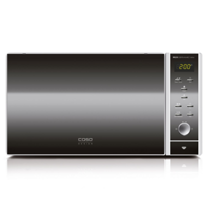 Caso | Microwave oven with Grill | MG 25 | Free standing | 900 W | Grill | Silver/Black 03331 4038437033311