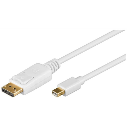Goobay | Mini DisplayPort adapter cable 1.2 | 52858 | Mini DisplayPort plug | DisplayPort plug | 1 m | Gold-Plated connectors 52858 4040849528583