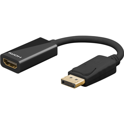 Goobay | DisplayPort/HDMI Adapter Cable | 67881 | DisplayPort Male | HDMI Female | 0.1 m 67881 4040849678813