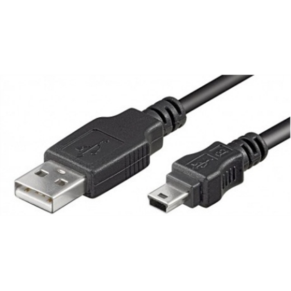Logilink | USB MINI-B 5-pin 180 Cert 1.8m | USB-A to mini-USB Mini-USB B | USB A CU0014 4040849931949
