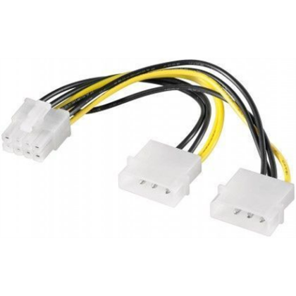 Goobay | Power cable/adapter for PC graphics cards