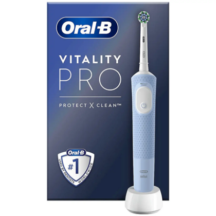 Oral-B | Electric Toothbrush | Vitality Pro | Rechargeable | For adults | Number of brush heads included 1 | Number of teeth brushing modes 3 | Blue Vitality Pro Blue 4210201446392