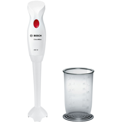 Bosch | Blender | CleverMixx MSM14100 | Hand Blender | 400 W | Number of speeds 1 | White MSM14100 4242002917269