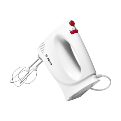 Bosch Hand Mixer | MFQP1000 YourCollection | Hand Mixer | 300 W | Number of speeds 2 | Turbo mode | White MFQP1000 4242005098996