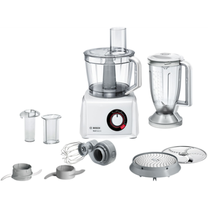 Bosch | Food Processor MultiTalent 8 | MC812W501 | 1000 W | Number of speeds 2 | Bowl capacity 3.9 L | Blender | White MC812W501 4242005109678