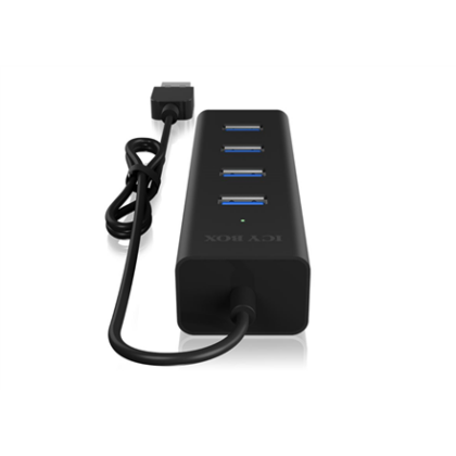 Raidsonic | 4 port USB 3.0 hub | IB-HUB1409-U3 IB-HUB1409-U3 4250078165873