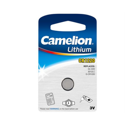 Camelion | CR1220-BP1 | CR1220 | Lithium | 1 pc(s) 13001122 4260033152824