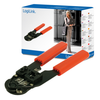 Logilink | Crimping tool for RJ45 with cutter metal WZ0004 4260113563441