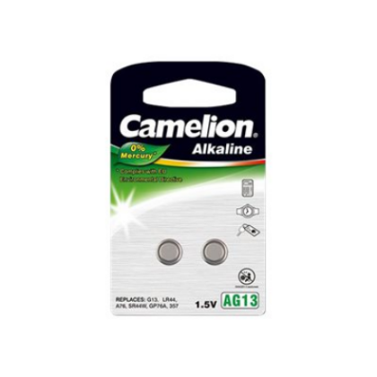 Camelion | AG13/LR44/357 | Alkaline Buttoncell | 2 pc(s) 12050213 4260216454615