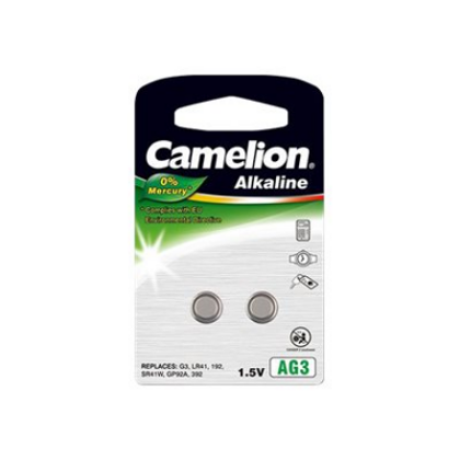Camelion | AG3/LR41/LR736/392 | Alkaline Buttoncell | 2 pc(s) 12050203 4260216454806