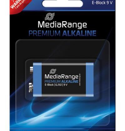 BATTERY ALKALINE E-BLOCK 9V/MRBAT107 MEDIARANGE  MRBAT107 4260283111695