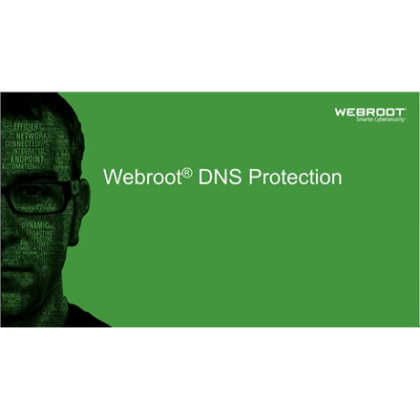 Webroot | DNS Protection with GSM Console | 1 year(s) | License quantity 1-9 user(s) 152300001A