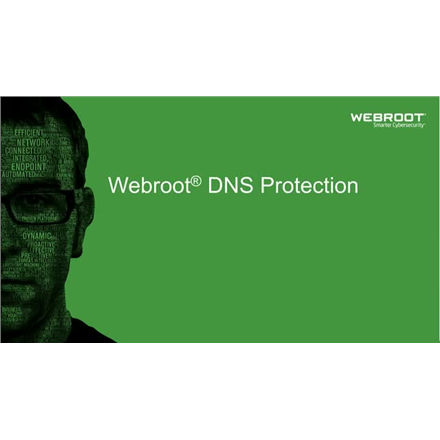 Webroot | DNS Protection with GSM Console | 2 year(s) | License quantity 1-9 user(s) 152300002A