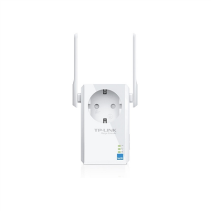 TP-LINK | Extender with AC Passthrough | TL-WA860RE | 10/100 Mbit/s | Ethernet LAN (RJ-45) ports 1 | 802.11n | 2.4GHz | Wi-Fi data rate (max) 300 Mbit/s | Extra socket TL-WA860RE