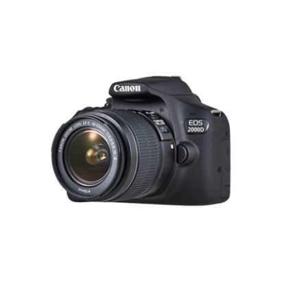 Canon | EOS | 2000D 18-55 III EU26 | SLR Camera Kit | Megapixel 24.1 MP | ISO sensitivity (max) 12800 | Display diagonal 3.0 " | Wi-Fi | Video recording | APS-C | Black 2728C002 4549292111842