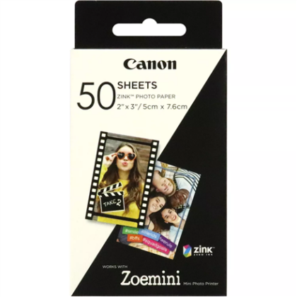50 sheets | ZP-2030 | Photo Paper | White | 5 x 7.6 cm 3215C002 4549292131369