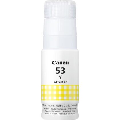 CANON GI-53 Y EUR Yellow Ink Bottle 4690C001 4549292178913