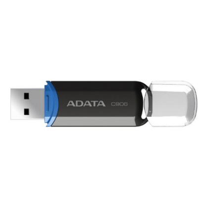ADATA | USB Flash Drive | C906 | 64 GB | USB Type-A | Black AC906-64G-RBK 4710273773353