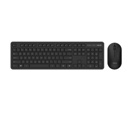 Asus CW100 | Keyboard and Mouse Set | Wireless | Russian | Black 90XB0700-BKM0V0 4711387539651