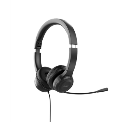 Acer Office Headset | Built-in microphone | Wired | Black GP.HDS11.02D 4711474000606