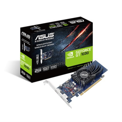 Asus | NVIDIA | 2 GB | GeForce GT 1030 | GDDR5 | HDMI ports quantity 1 | PCI Express 3.0 | Memory clock speed 6008 MHz | Processor frequency 1266 MHz 90YV0AT2-M0NA00 4712900910223