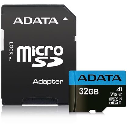 ADATA 32GB Micro SDHC V10 85MB/s + Ad. AUSDH32GUICL10A1-RA1 4713218461926